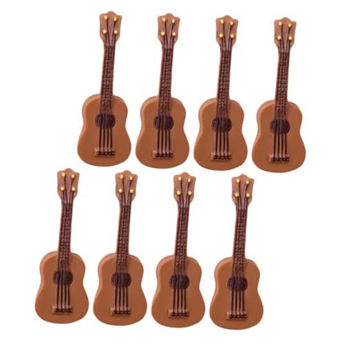 ibasenice 8 Stück Teiliges Miniatur Gitarren Detailgetreues Resin Modell Vielseitige Dekoration für Puppenhaus Fotorequisiten und DIY Langlebig Glatt Verarbeitet Klassisches Musikinstrument ibasenice 8 Stück Teiliges Miniatur Gitarren Detailgetreues Resin Modell Vielseitige Dekoration für Puppenhaus Fotorequisiten und DIY Langlebig Glatt Verarbeitet Klassisches Musikinstrument von ibasenice