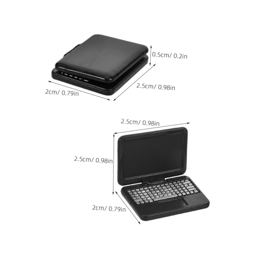 ibasenice 8 Stück Teiliges Miniatur-Laptop Puppenhaus aus Kunststoff mit Klappbarem Design Realistische Details Zubehör für Rollenspiele Frühe Bildung Kreativitätsförderung und ibasenice 8 Stück Teiliges Miniatur-Laptop Puppenhaus aus Kunststoff mit Klappbarem Design Realistische Details Zubehör für Rollenspiele Frühe Bildung Kreativitätsförderung und von ibasenice