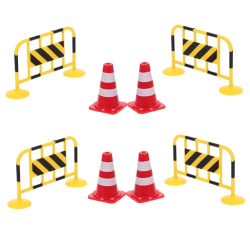 ibasenice 8 Stück Teiliges Miniatur Verkehrssperren aus Realistische Baustellenabsperrung und Verkehrskegel in Leuchtenden Farben Pädagogisches für Verkehrserziehung und Eltern Junge ibasenice 8 Stück Teiliges Miniatur Verkehrssperren aus Realistische Baustellenabsperrung und Verkehrskegel in Leuchtenden Farben Pädagogisches für Verkehrserziehung und Eltern Junge von ibasenice