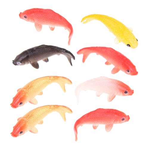 ibasenice 8st Simuliertes Koi-Modell Mini-koi-Fische Kleine Plastikfische Mini-harzfiguren Fisch-Cupcake-Topper Puppenhaus-fischfigur Koi-Fische Winzig Miniatur- PVC Tier ibasenice 8st Simuliertes Koi-Modell Mini-koi-Fische Kleine Plastikfische Mini-harzfiguren Fisch-Cupcake-Topper Puppenhaus-fischfigur Koi-Fische Winzig Miniatur- PVC Tier von ibasenice