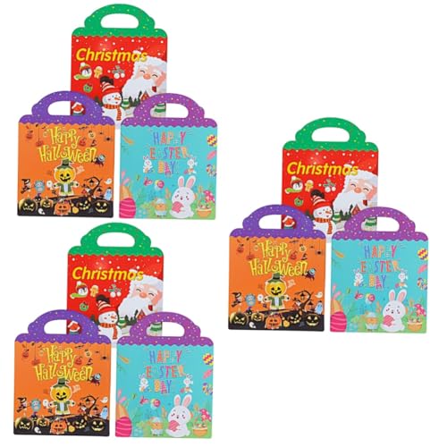 ibasenice 9 Sets Aufkleberbuch Für Kinder Halloween Szene Aufkleberbuch Kinderaufkleber DIY Aufkleberbuch Aufkleberbuch Für Kleinkinder Wiederverwendbares Aufkleberbuch Wasserdichter von ibasenice