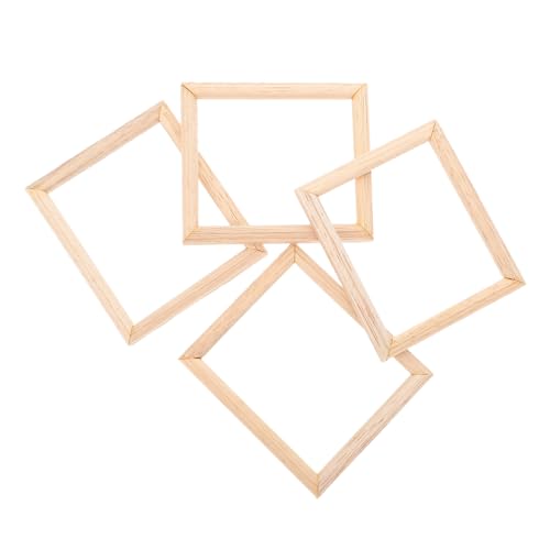 ibasenice 9stücke Miniatur-holzrahmen Für Puppenhaus DIY-Miniatur-bilderrahmen Kleine Puppenhausrahmen Puppenhausmöbel Zubehör ibasenice 9stücke Miniatur-holzrahmen Für Puppenhaus DIY-Miniatur-bilderrahmen Kleine Puppenhausrahmen Puppenhausmöbel Zubehör von ibasenice