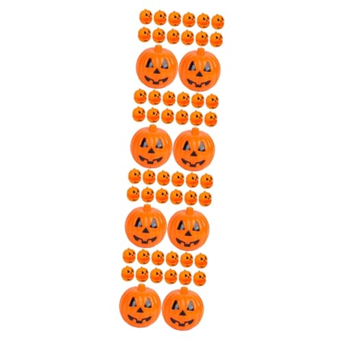 ibasenice 96 Stück Kürbis Mini Kürbishalter Kürbis Dekor Kürbis Eimer Kürbis Süßigkeitenhalter Halloween Requisiten Halloween Bonbonglas Kürbis Keksdose Halloween Dekoration Pp von ibasenice