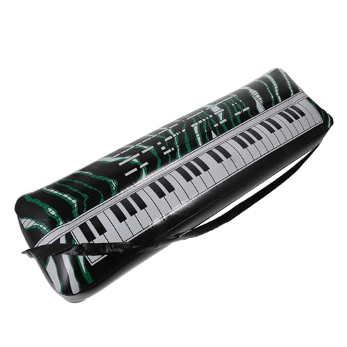 ibasenice Aufblasbare Elektronische Tastatur Zubehör Für Musikinstrumente Schwebend Ballon Aufblasbarer Pool Gadgets Stand Korb Panzer Luftpumpe Cool Party Musical Schwimmbad PVC von ibasenice