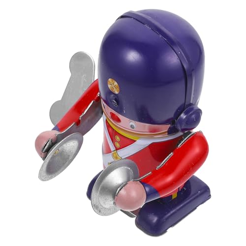 ibasenice Aufziehbarer Blechspielzeug Roboter mit Trommel Verschleißfestes Mechanisches Tragbares und Sammlerspielzeug Sicher mit Abgerundeten Kanten für Ostern und Weihnachten ibasenice Aufziehbarer Blechspielzeug Roboter mit Trommel Verschleißfestes Mechanisches Tragbares und Sammlerspielzeug Sicher mit Abgerundeten Kanten für Ostern und Weihnachten von ibasenice