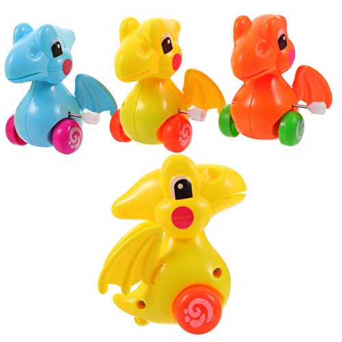 ibasenice Aufziehspielzeug Dinosaurierfahrzeug Wind Up Mini Dinosaurier Auto Für Kleinkinder Bunte Dinosaurier Spielzeuge Für Ab 3 Jahren von ibasenice
