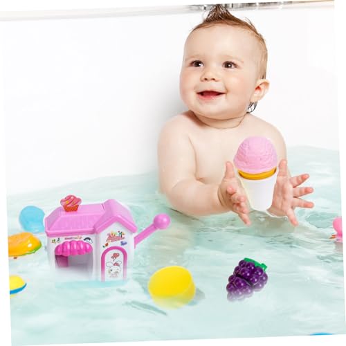ibasenice Badespielzeug mit Lustigem Bubble Maker Badewannen aus Langlebigem Kunststoff Bunte Badblasenmaschine für Fördert Farberkennung und Badespaß ibasenice Badespielzeug mit Lustigem Bubble Maker Badewannen aus Langlebigem Kunststoff Bunte Badblasenmaschine für Fördert Farberkennung und Badespaß von ibasenice
