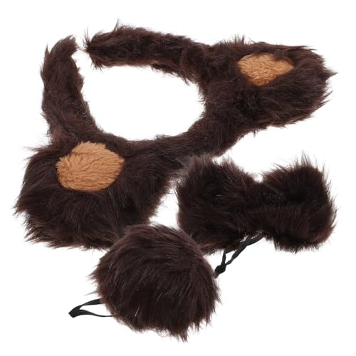 ibasenice Bärenohren Kostüm mit Flauschigem Stirnband Fliege und Weiches Tierkostüm Zubehör für Mädchen Cosplay Party Karneval und Verkleidung ibasenice Bärenohren Kostüm mit Flauschigem Stirnband Fliege und Weiches Tierkostüm Zubehör für Mädchen Cosplay Party Karneval und Verkleidung von ibasenice