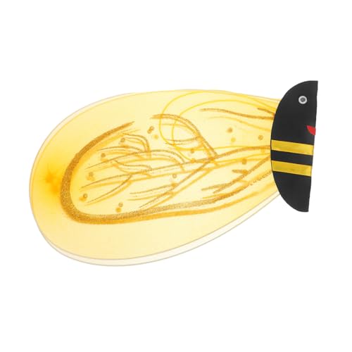 ibasenice Bienenflügel Cosplay Flügel Leichtes Kostüm Zubehör für Mädchenspiel Verkleidung Party Bühne Karneval ibasenice Bienenflügel Cosplay Flügel Leichtes Kostüm Zubehör für Mädchenspiel Verkleidung Party Bühne Karneval von ibasenice