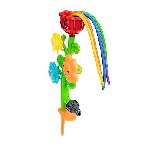 ibasenice Blumen gießen Outdoor draußen wasserspielsachen wasserspielzeuge Water Toys Kleinkind-Cartoon-Sprinkler Wasserspielzeug für den Pool Colorful von ibasenice