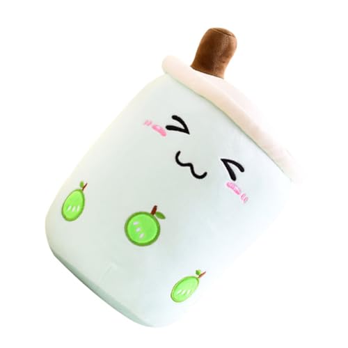 ibasenice Kawaii Bubble Tea üschkissen 24cm Kuscheltier Als Dekoratives Kissen Für Kinderzimmer Oder Wohnzimmer Beruhigendes Für Jung Und Alt von ibasenice