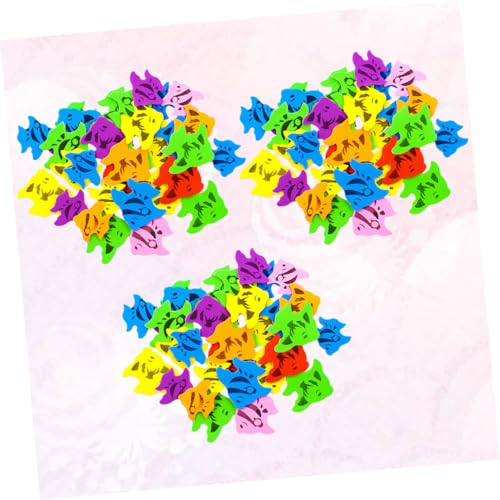 ibasenice Bunte Fischform Eva Schwamm Aufkleber Selbstklebend DIY Bastelset Sicheres Material Für Schulprojekte Scrapbooking und Dekoration ibasenice Bunte Fischform Eva Schwamm Aufkleber Selbstklebend DIY Bastelset Sicheres Material Für Schulprojekte Scrapbooking und Dekoration von ibasenice