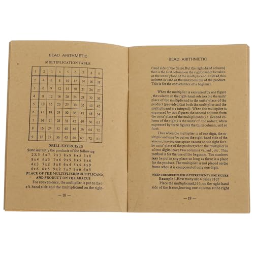 ibasenice Chinesische Abakus Anleitung Lernbuch Englisch Klarer Leitfaden Abakus Regeln Handbuch Für Anfänger Und Fortgeschrittene Rechnen Lernen Mit Traditionellem Zählbrett ibasenice Chinesische Abakus Anleitung Lernbuch Englisch Klarer Leitfaden Abakus Regeln Handbuch Für Anfänger Und Fortgeschrittene Rechnen Lernen Mit Traditionellem Zählbrett von ibasenice