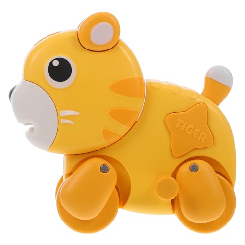 ibasenice Denkspiel Babyspielzeug Hund Tiere springen Badespielzeug für Babys Haustier kinderspielzeug lustiges aufziehbares Tierspielzeug Cartoon- Abs Yellow von ibasenice