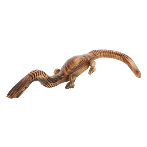 ibasenice Dinosaurier Modell Mini Ornamente Tiere Spielzeug Spielzeugtiere Figuren Holz Dinosaurier Figur Dinosaurier Spielzeug Mini Tierfigur Holz Dinosaurier Statue Spielzeug von ibasenice