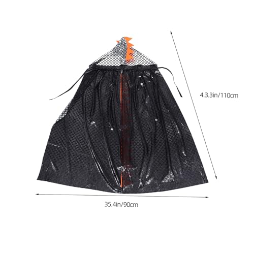 ibasenice Dinosaurier Umhang mit Kapuze Weiches Atmungsaktives Material Kreatives Design Drachen Vielseitiges Halloween Kostüm für Jungen Mädchen für Schulaufführungen und Festlichkeiten ibasenice Dinosaurier Umhang mit Kapuze Weiches Atmungsaktives Material Kreatives Design Drachen Vielseitiges Halloween Kostüm für Jungen Mädchen für Schulaufführungen und Festlichkeiten von ibasenice