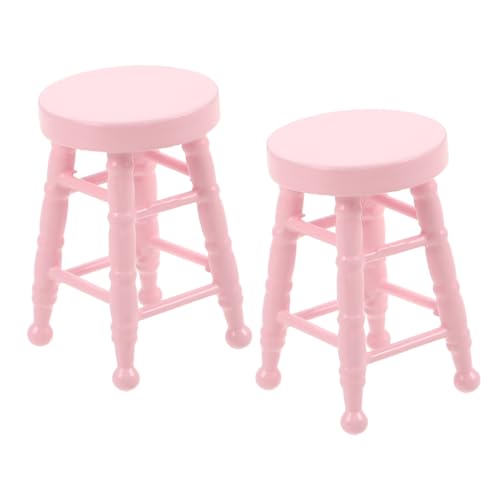 ibasenice Dollhouse Möbel Hochbeiniger Stuhl Kompaktes Design Für Sammler Und Kreatives Rosa ibasenice Dollhouse Möbel Hochbeiniger Stuhl Kompaktes Design Für Sammler Und Kreatives Rosa von ibasenice