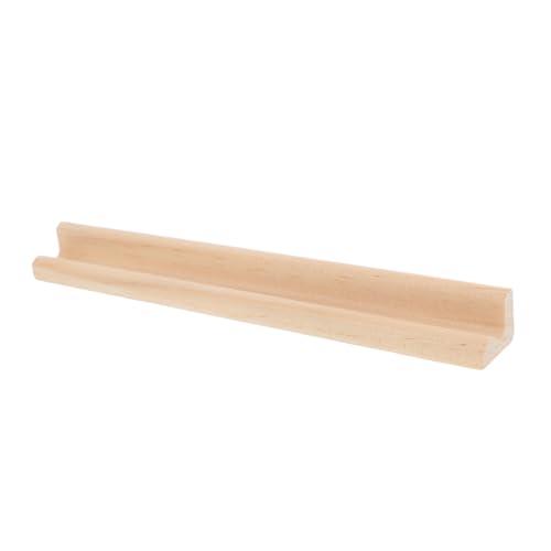 ibasenice Domino-ständer Holzplatten Für Fliesen Spielbretter Aus Holz Briefblockablagen Dekorative Spielzeugbasis Spielbasen Aus Holz Mexikanischer Zug-dominohalter Hölzern Beige von ibasenice