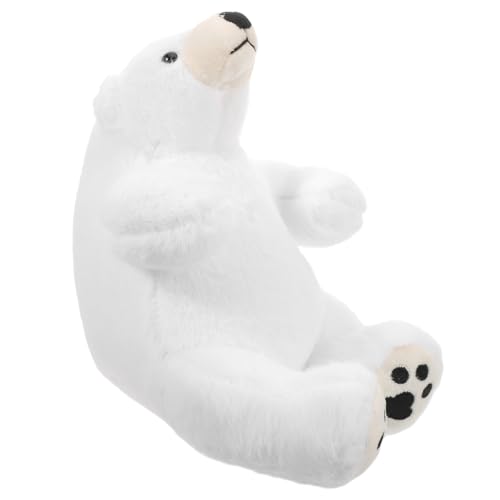 ibasenice Eisbärfiguren Eisbärpuppe Stofftier Bär Stofftier Kleines Süßer Eisbär Mini Eisbären Plüsch Eisbär Dekor Weiß ibasenice Eisbärfiguren Eisbärpuppe Stofftier Bär Stofftier Kleines Süßer Eisbär Mini Eisbären Plüsch Eisbär Dekor Weiß von ibasenice