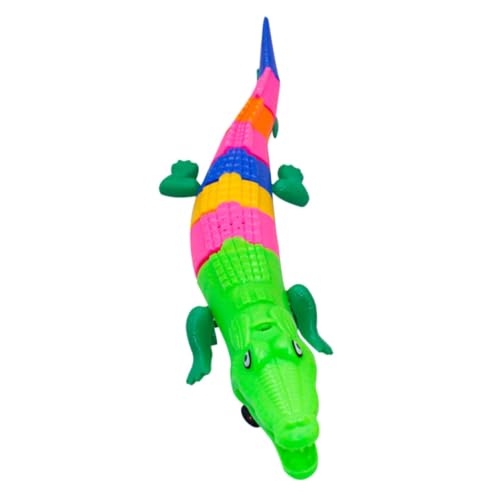 ibasenice Elektrische Krokodile Alligator Hai GOO Rasseln Monster Safe Toy Sicherheitsspielzeug - Batteriebetriebenes Tier gesundes Krokodil-Modell Kinderspielzeug Abs von ibasenice