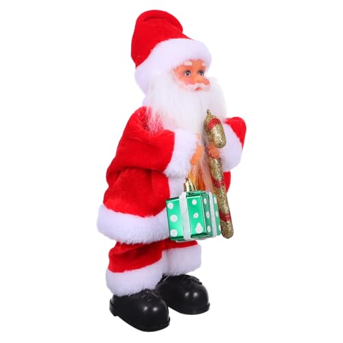 ibasenice Elektrischer Weihnachtsmann mit Musik Niedliche Santa Puppe für Festliche Weihnachtsdeko und Geschenkidee für Party und Familienfeier ibasenice Elektrischer Weihnachtsmann mit Musik Niedliche Santa Puppe für Festliche Weihnachtsdeko und Geschenkidee für Party und Familienfeier von ibasenice