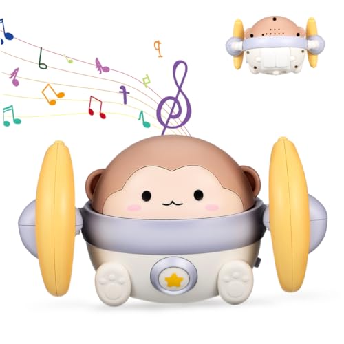 ibasenice Elektrisches Krabbelspielzeug AFFE mit Musik und Licht Interaktives Lauflernspielzeug für Kleinkinder Batteriebetriebenes Motorisches Entwicklungs Robustes Kunststoff für Junge ibasenice Elektrisches Krabbelspielzeug AFFE mit Musik und Licht Interaktives Lauflernspielzeug für Kleinkinder Batteriebetriebenes Motorisches Entwicklungs Robustes Kunststoff für Junge von ibasenice