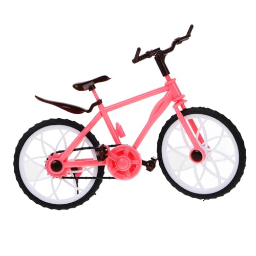 ibasenice Fahrradmodell Fingerbike-Modell Dirtbike-Spielzeug Für Jungen Glocke Kinderfahrrad Mini-Dirtbike-Modell Fahrrad-spielzeugfigur Dreirad-Modell-Ornament Dirtbike-Dekoration Plastik von ibasenice