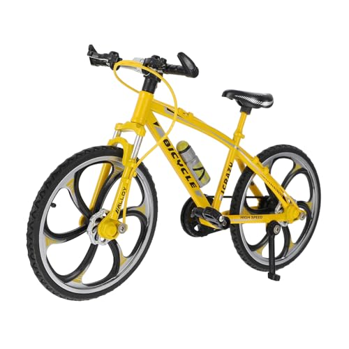 ibasenice Finger Bike Miniatur Fahrrad aus Flexibles Fingerspielzeug zum Stressabbau Desktop Training für Fingerfertigkeit Gelb Realistisches Rennrad Modell für Erwachsene ibasenice Finger Bike Miniatur Fahrrad aus Flexibles Fingerspielzeug zum Stressabbau Desktop Training für Fingerfertigkeit Gelb Realistisches Rennrad Modell für Erwachsene von ibasenice