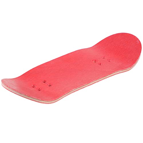 ibasenice Finger-Skateboard-Spielzeug 100 X 34 Mm Doppelseitig Gebeiztes Holz Mini-Skateboards für Jungen und Mädchen von ibasenice