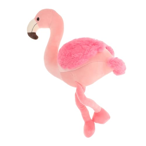 ibasenice Flamingo-Puppe Weiches Spielzeug Kawaii-Spielzeug Tierkissen Kinder Plüschtiere Plüschflamingo Flamingo Stofftier Flamingo-plüsch Plüsch Stofftier Süße Kuscheltiere Pp Baumwolle von ibasenice