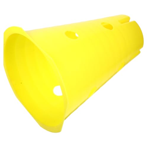 ibasenice Fußball-trainingsausrüstung Agilitätskegel Für Das Training Fußball Rebounder Zapfen Tragbares Fußballtor Fußballspiel Fußball-trainingskegel Bausatz Verkehrskegel Yellow Sport von ibasenice