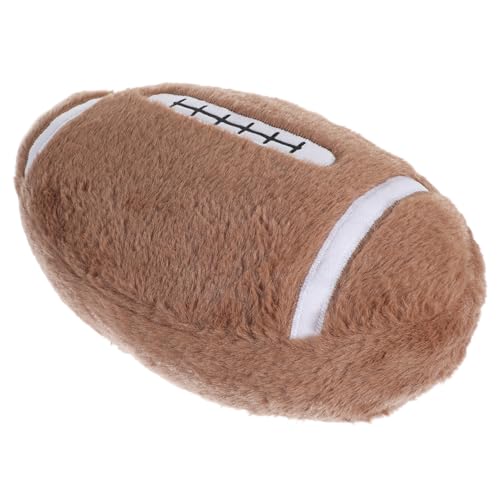 ibasenice Fußballkissen Spielzeug bürokissen Cushion Bettkissen Fußball-Wurfkissen Fußbälle Modelle Plüsch-Rugby Ballkissen für den Haushalt Basketball Plüschtier Ragdoll Sportball Geschenk von ibasenice