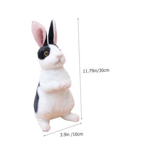 ibasenice Großes Plüsch Kaninchen Weiches Kuscheltier Cartoon Dekoration Waschbar Kinderzubehör Niedliches Stofftier für Mädchen Jungen Zimmer ibasenice Großes Plüsch Kaninchen Weiches Kuscheltier Cartoon Dekoration Waschbar Kinderzubehör Niedliches Stofftier für Mädchen Jungen Zimmer von ibasenice