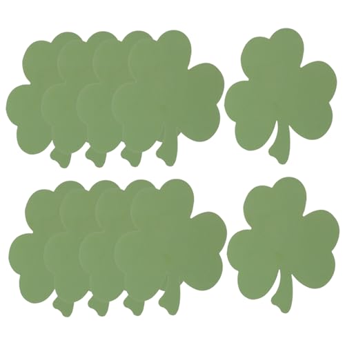 ibasenice Grüne Dreiblättrige Papier Deko mit Klebepunkten für Tafel und Wanddekorationen Klassenzimmer Party Festival Dekorationsset ibasenice Grüne Dreiblättrige Papier Deko mit Klebepunkten für Tafel und Wanddekorationen Klassenzimmer Party Festival Dekorationsset von ibasenice
