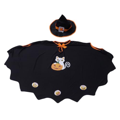 ibasenice Halloween Kinderkostüm mit Hexenhut und Kürbis Umhang aus Langlebigem für Party Bühne Cosplay Verkleidung für Jungen und Mädchen ibasenice Halloween Kinderkostüm mit Hexenhut und Kürbis Umhang aus Langlebigem für Party Bühne Cosplay Verkleidung für Jungen und Mädchen von ibasenice