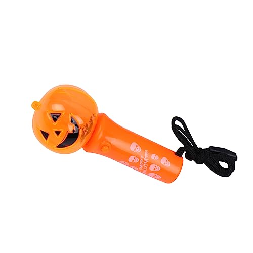 ibasenice Halloween-leuchtstab Kürbis Leuchtstab Halloween-flash-stick Led-stick Led Leuchtend Leuchtstäbe Halloween Leuchtende Stöcke Aufleuchten Fluoreszierender Stick Hochstuhl-banner von ibasenice