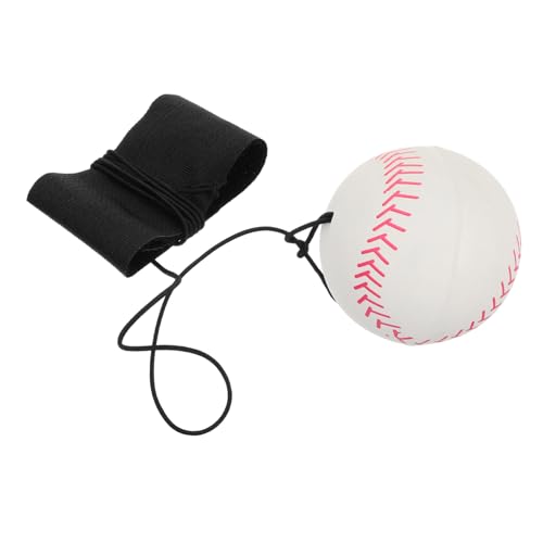 ibasenice Handgelenk Elastische Baseball Armbänder Sportspielzeug Hüpfbälle Handgehaltener Elastischer Ball Handgelenk Trainer Ball Zurückspringender Tennisball Handgelenk Rebound von ibasenice