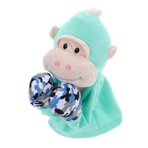 ibasenice Handpuppenspielzeug tierische Fingerpuppe tierische Handpuppe Gorilla- Kinder Handpuppen Theater-Handpuppe Kleinkindspielzeug Stofftier Handpuppe Plüsch-Handpuppen Abs von ibasenice