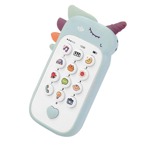 ibasenice Handy Für So Tun, Als Telefonieren Telefonspielzeug Zum Frühen Lernen Babyphone Für Den Haushalt Telefonspielzeug Für Simuliertes Babyphone Plastik Sky-Blue von ibasenice