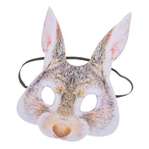 ibasenice Hasenmaske Kostüm Halloween-maske Kind Maskerade Masken Halloween-kostüme Für Cartoon-masken Für Schlafmaske Für Tiermasken Für Plastik von ibasenice