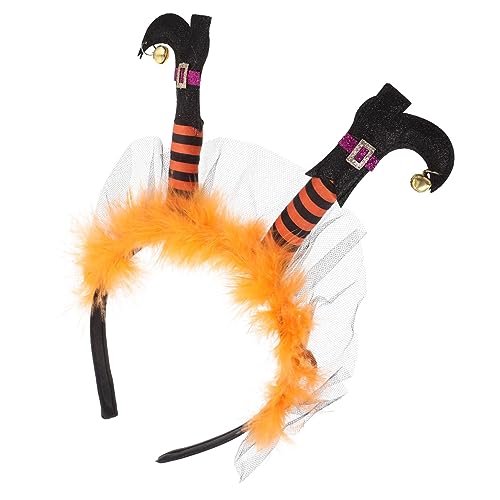 ibasenice Hexenfuß-Stirnband Stirnband für Kinderkostüme Halloween-Kopfhörer halloween haarschmuck halloween haarreif haarreifen damen stirnbänder Karnevalshaarband Cosplay-Haarreifen von ibasenice