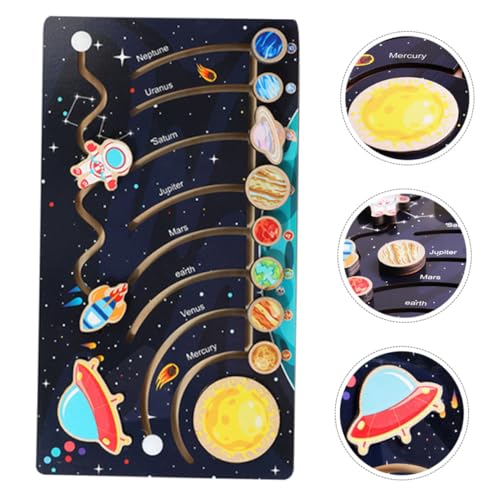 ibasenice Holz Solar System Lernspielzeug für Planeten Kognitives Motorikspiel Farbenfrohes Pädagogisches Weltraumspielzeug Form Farberkennung ibasenice Holz Solar System Lernspielzeug für Planeten Kognitives Motorikspiel Farbenfrohes Pädagogisches Weltraumspielzeug Form Farberkennung von ibasenice