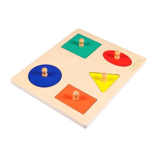 ibasenice Holz puzzlespiel für Kleinkinder Montessori geprüftes Geometrisches Lernspielzeug Fördert Feinmotorik Hand Auge koordination und Kognitive Fähigkeiten Geeignet für Junge Mädchen ibasenice Holz puzzlespiel für Kleinkinder Montessori geprüftes Geometrisches Lernspielzeug Fördert Feinmotorik Hand Auge koordination und Kognitive Fähigkeiten Geeignet für Junge Mädchen von ibasenice