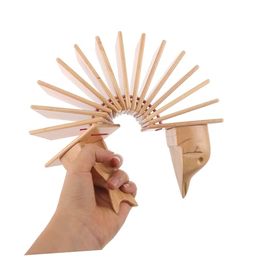 ibasenice Holzklapper Delfinform Handheld Rhythmusklapper Holzschlaginstrument für Vorschulkinder Pädagogisches Musikspielzeug für Rhythmentwicklung und Eltern-Junge Mädchen-aktivitäten ibasenice Holzklapper Delfinform Handheld Rhythmusklapper Holzschlaginstrument für Vorschulkinder Pädagogisches Musikspielzeug für Rhythmentwicklung und Eltern-Junge Mädchen-aktivitäten von ibasenice