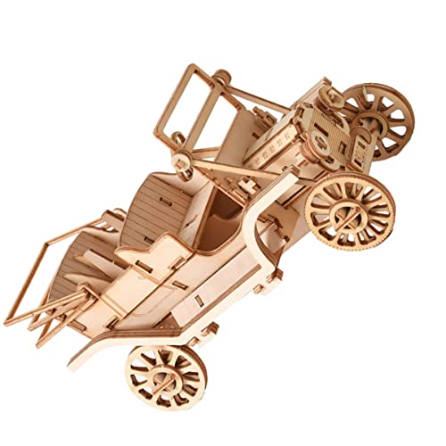ibasenice Holzpuzzle Auto Modell DIY Bausatz Handgefertigt Glatte Oberfläche Pädagogisch für Ab Jahren Geschenk Motorik und Kreativität ibasenice Holzpuzzle Auto Modell DIY Bausatz Handgefertigt Glatte Oberfläche Pädagogisch für Ab Jahren Geschenk Motorik und Kreativität von ibasenice