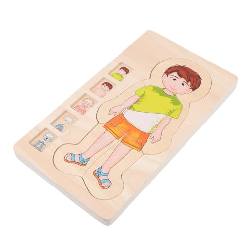 ibasenice Holzpuzzle Multi Layer Lernspielzeug Cartoon Design Montessori Motorikspielzeug Ab Jahren Holzspielzeug zur Kognitiver Fähigkeiten und Logischem Denken ibasenice Holzpuzzle Multi Layer Lernspielzeug Cartoon Design Montessori Motorikspielzeug Ab Jahren Holzspielzeug zur Kognitiver Fähigkeiten und Logischem Denken von ibasenice