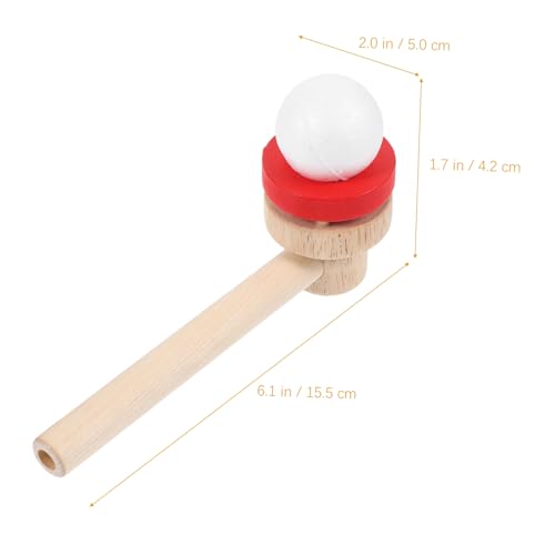 ibasenice Holzspielzeug Blasball Schwimmender Ball Balance Spiel Geschicklichkeit Motorik Lernspielzeug Geschenk Spaß für Familie Party ibasenice Holzspielzeug Blasball Schwimmender Ball Balance Spiel Geschicklichkeit Motorik Lernspielzeug Geschenk Spaß für Familie Party von ibasenice