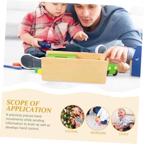 ibasenice Holzspielzeug Coin Box Lernspielzeug für Motorikförderndes Intelligenzspielzeug zur Hand Auge koordination Frühförderung und Gedächtnisspiel für Junge Mädchen und Kleinkinder Ab ibasenice Holzspielzeug Coin Box Lernspielzeug für Motorikförderndes Intelligenzspielzeug zur Hand Auge koordination Frühförderung und Gedächtnisspiel für Junge Mädchen und Kleinkinder Ab von ibasenice