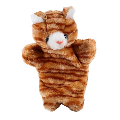 ibasenice Kätzchen Handpuppe Spielzeug Tierhandpuppe Rollenspiel Handpuppen Handpuppe Für Geschichtenerzählen Puppen Für Kinder Handkatze Kinderhandpuppe Katzenhandpuppe Niedliche von ibasenice