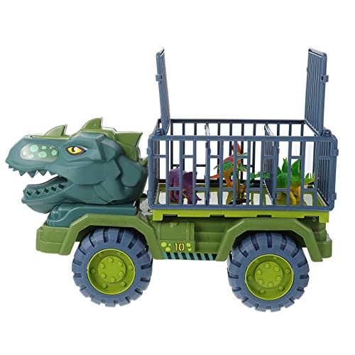 ibasenice Kinder-Dinosaurier-Technik-Autospielzeug Cartoon-Dinosaurier-Auto Zurückziehbares Technik-Spielzeug Kinderauto-Spielzeug (Tyrannosaurus) von ibasenice